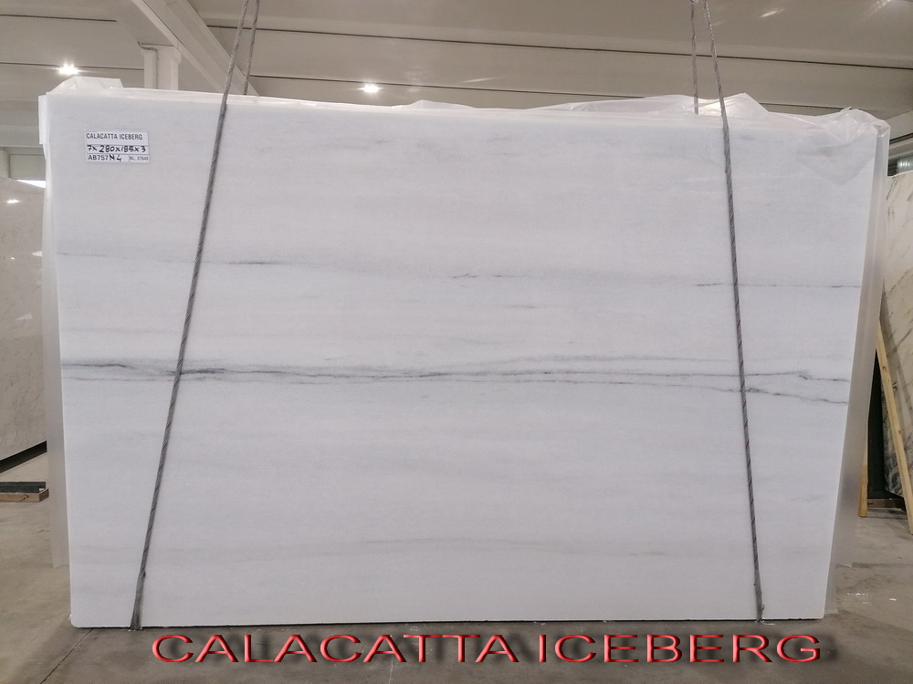 marmură CALACATTA ICEBERG (1 PACCO) originar din 🇮🇹 Italia CALACATTA ICEBERG (1 PACCO) marmură Alb din 🇮🇹 Italia