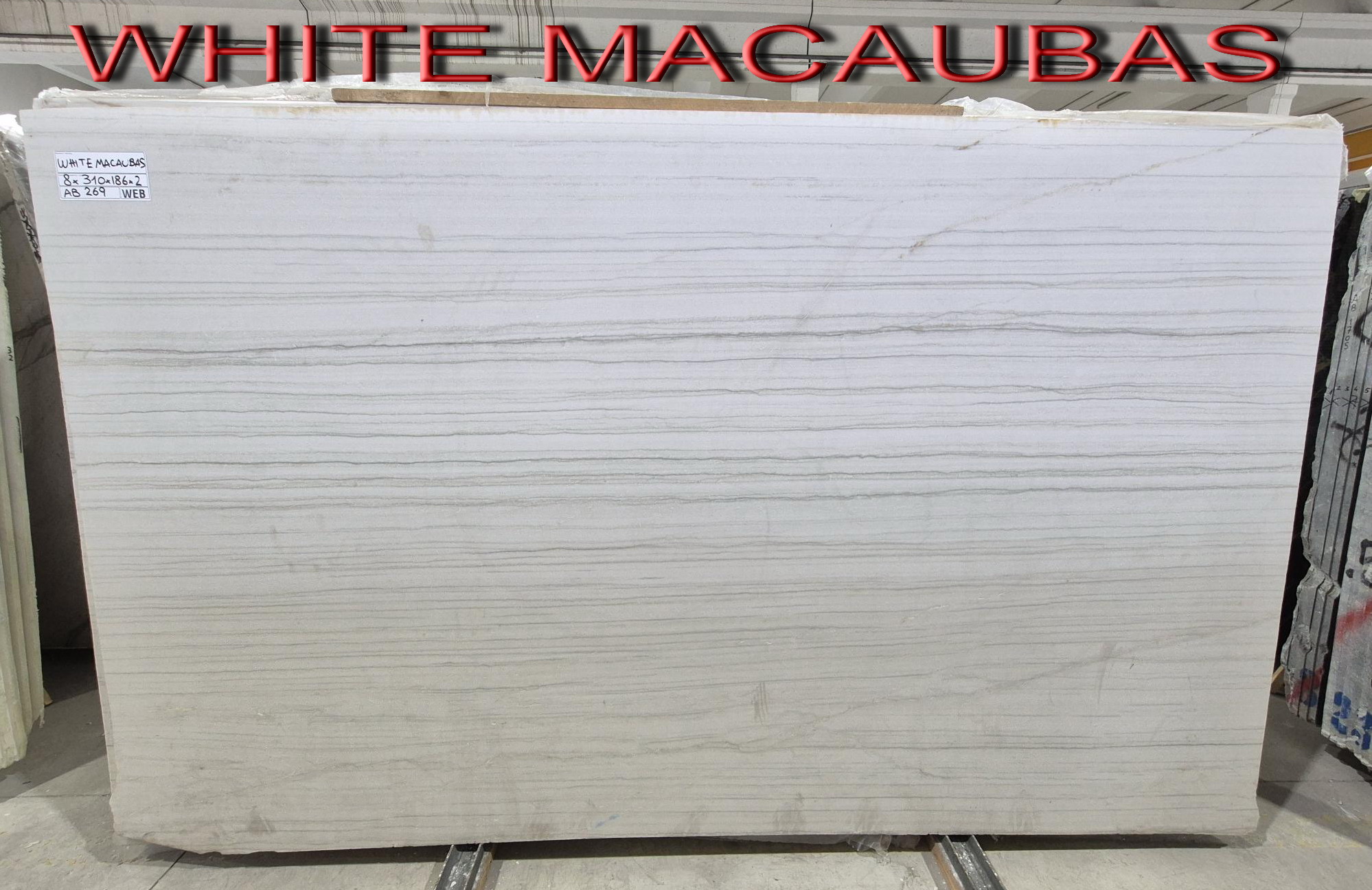 granit WHITE MACAUBAS originar din 🇧🇷 Brazila WHITE MACAUBAS granit Alb din 🇧🇷 Brazila